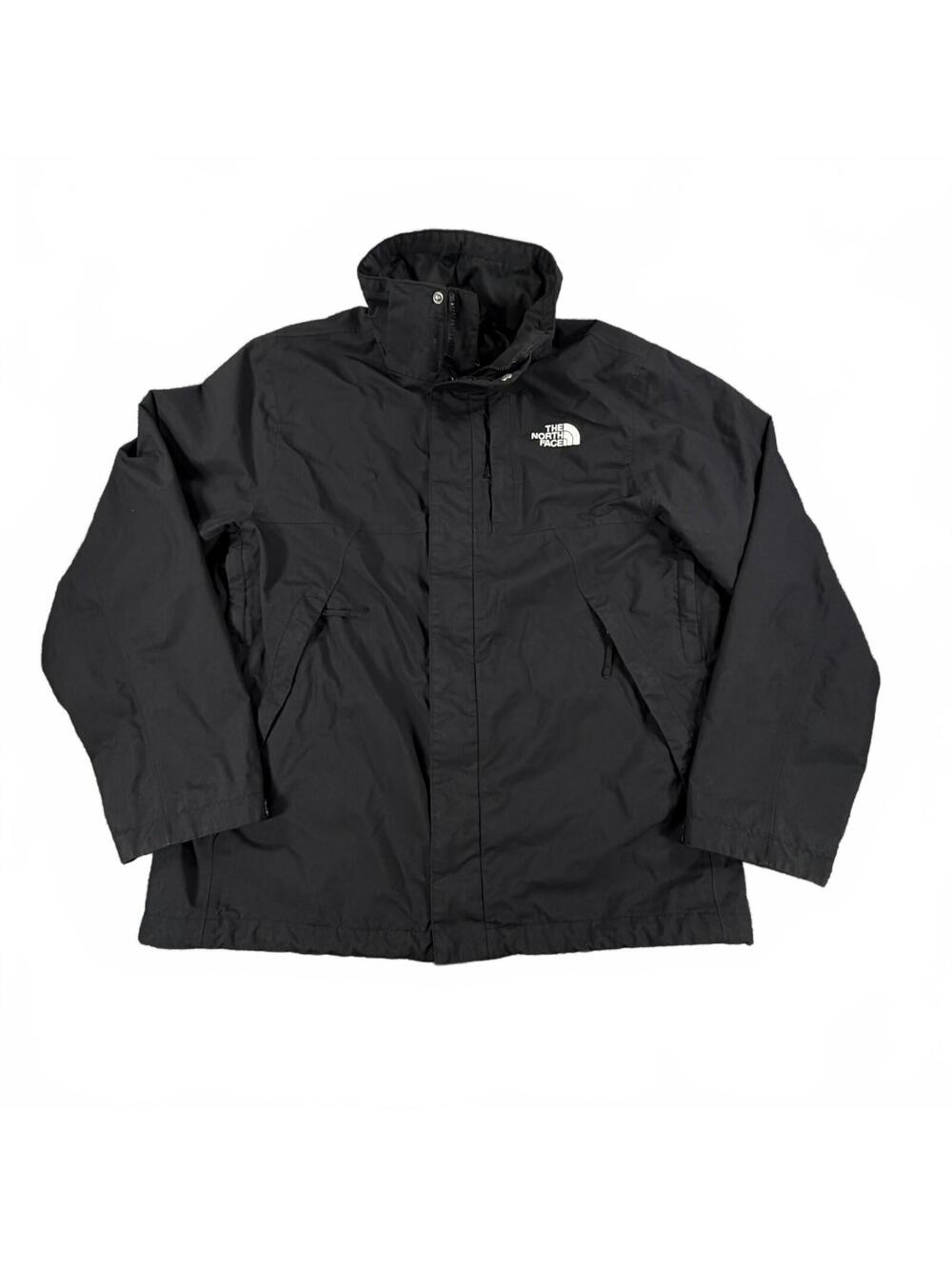 The North Face Men's Waterproof Windbreaker Jacket Black Size Medium
